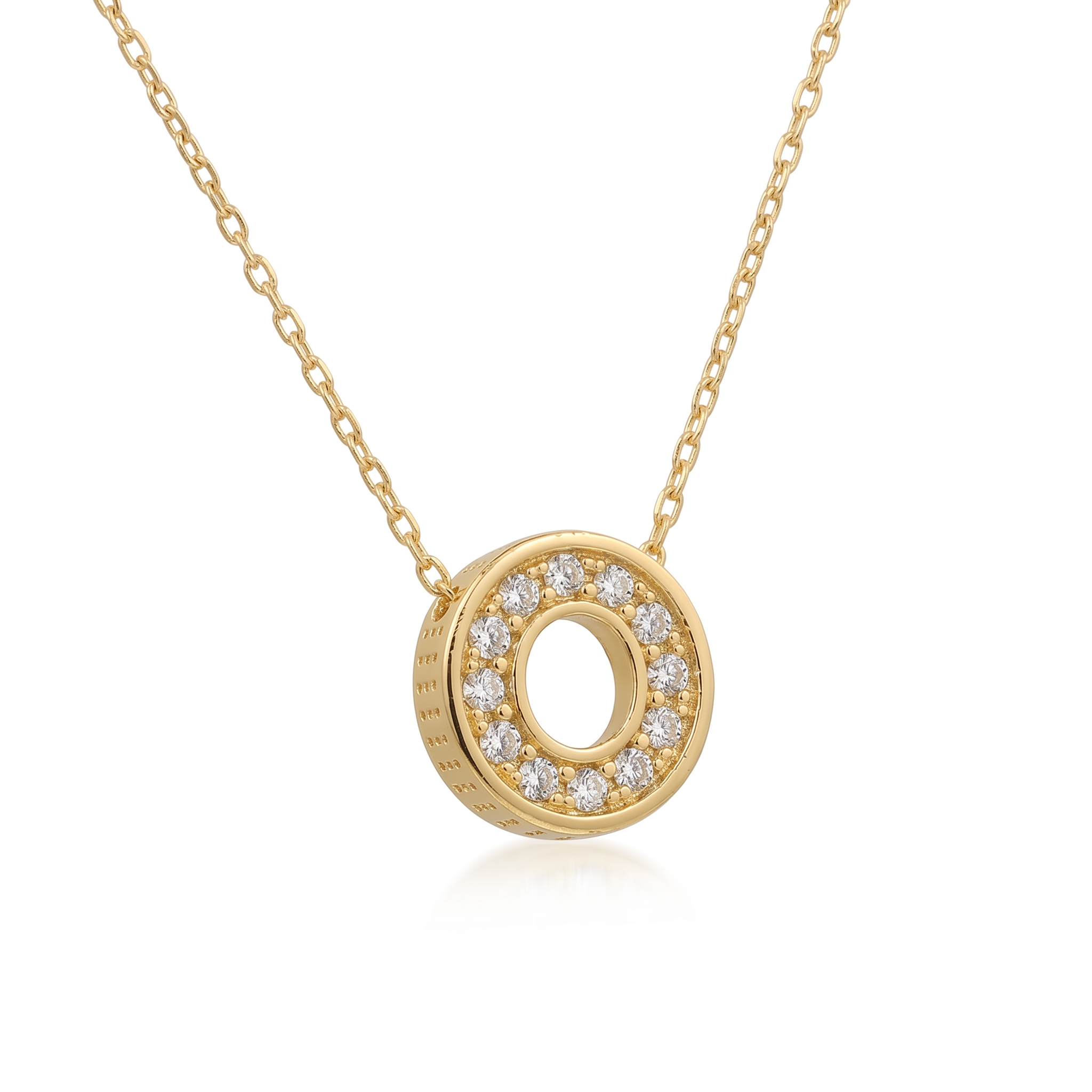 14K Gold | Halskette Buchstabe