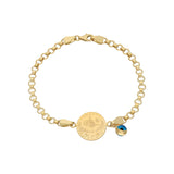 585 Gold | Armkette mit 22K Ceyrek Resat