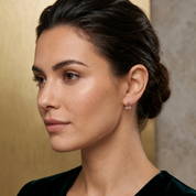 14K Gold | Ohrstecker Kirsche mit Zirkonia O094