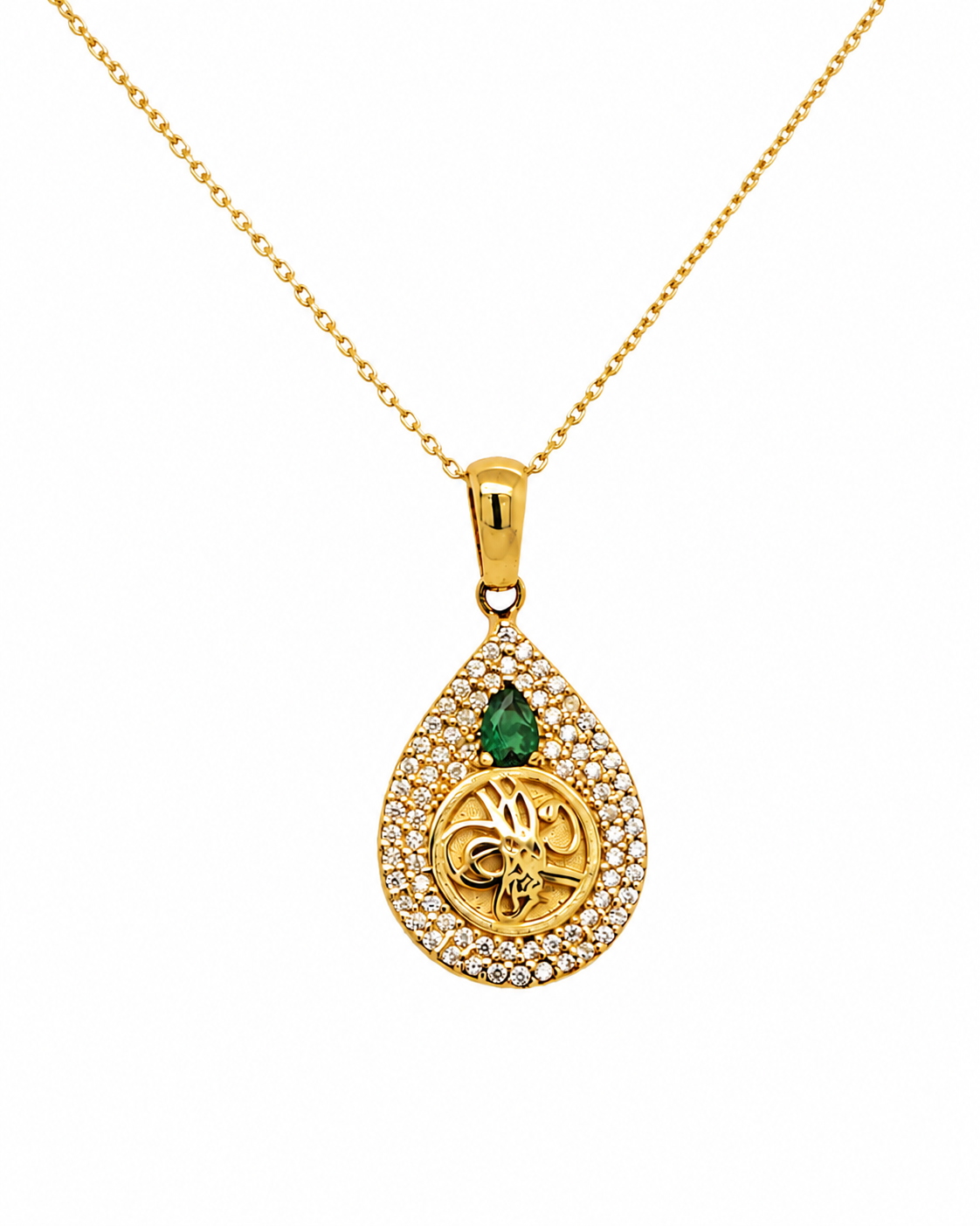 14K Gold | Halskette mit Tugra K318