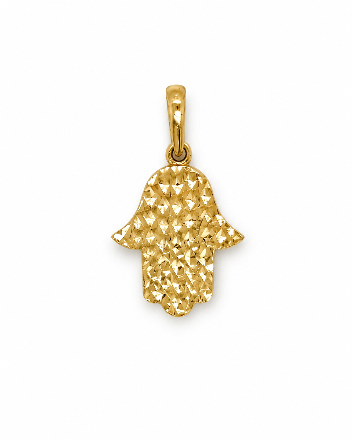 14K Gold | Anhänger Hand der Fatima A096