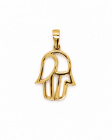 14K Gold | Anhänger Hand der Fatima A082