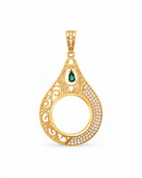 14K Gold | Anhänger Rahmen für Ceyrek Cumhuriyet/Yarım Reşat A464