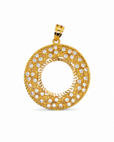 14K Gold | Anhänger Rahmen für Ceyrek Cumhuriyet/Yarım Reşat A490