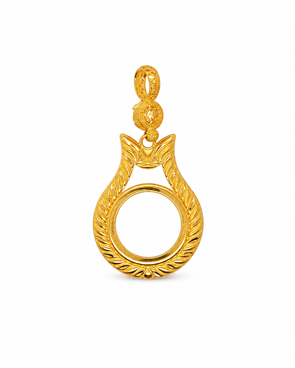 14K Gold | Anhänger Rahmen für Ceyrek Cumhuriyet/Yarım Reşat A306