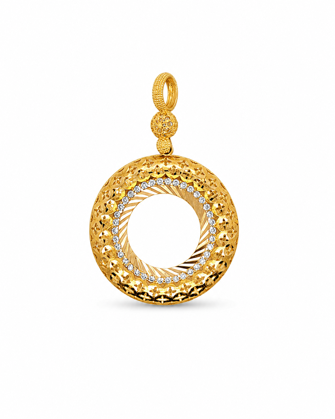 14K Gold | Anhänger Rahmen für Ceyrek Cumhuriyet/Yarım Reşat A455