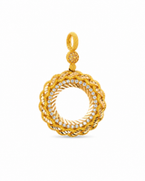 14K Gold | Anhänger Rahmen für Ceyrek Cumhuriyet/Yarım Reşat A498