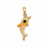 14K Gold | Anhänger Delfin A068