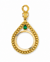 14K Gold | Anhänger Rahmen für Yarım Cumhuriyet A486