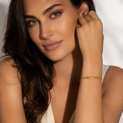 14K Gold | Armband Glieder-Design AB127