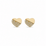 14K Gold | Ohrstecker mit Herz KP0276A