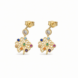 14K Gold | Ohrstecker mit LebensBaum KP0113B