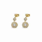 14K Gold | Ohrstecker mit Zirkonia KP0206B