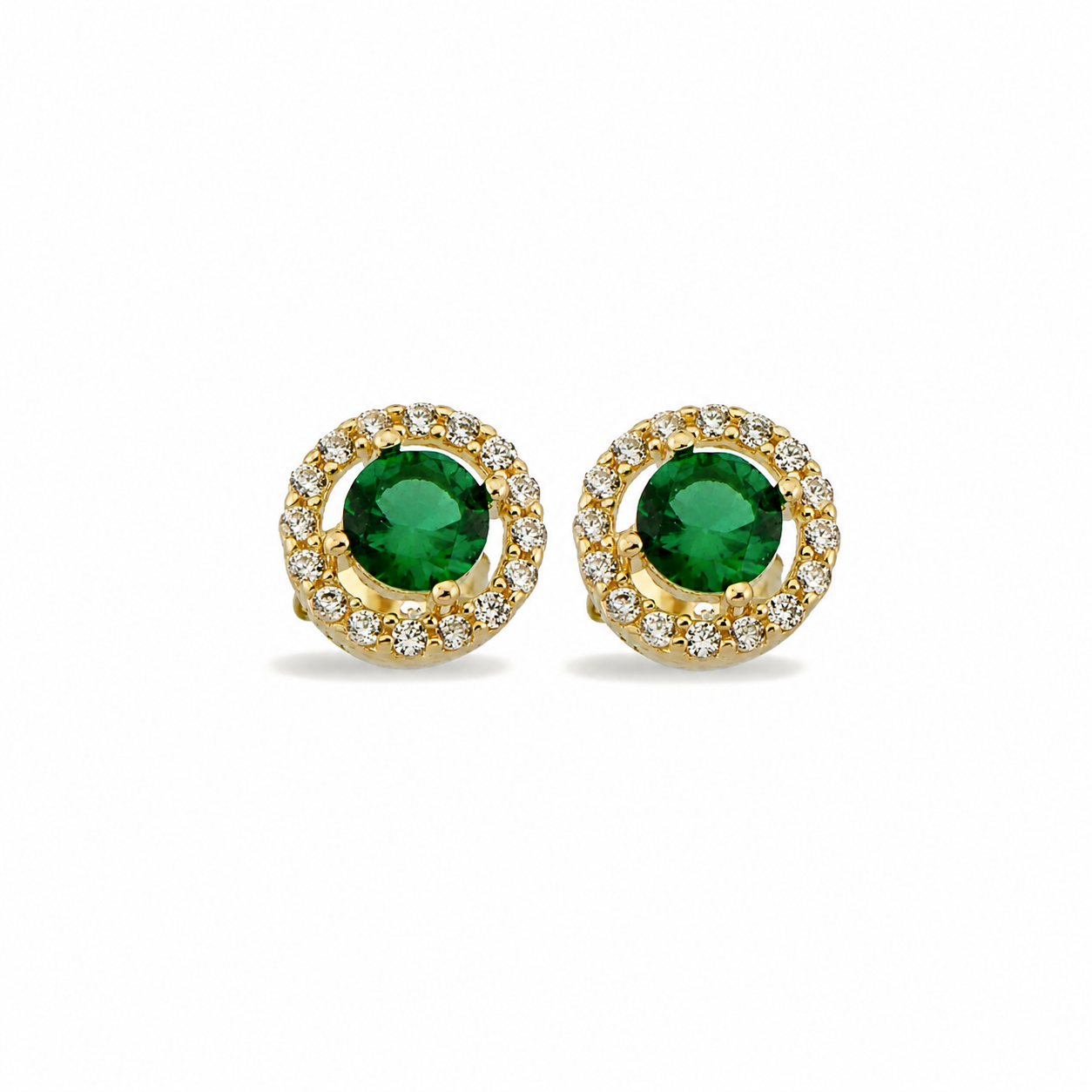 14K Gold | Ohrstecker mit Zirkonia KP0427A