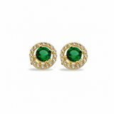 14K Gold | Ohrstecker mit Zirkonia KP0427A