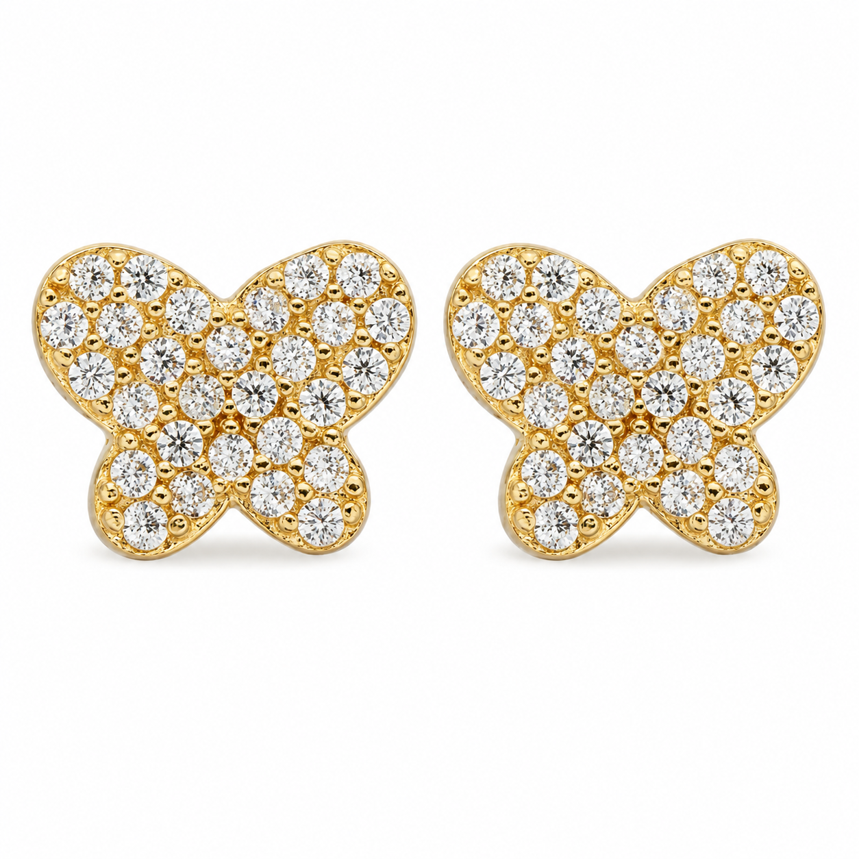 14K Gold | Ohrstecker mit Schmetterling KP0284A