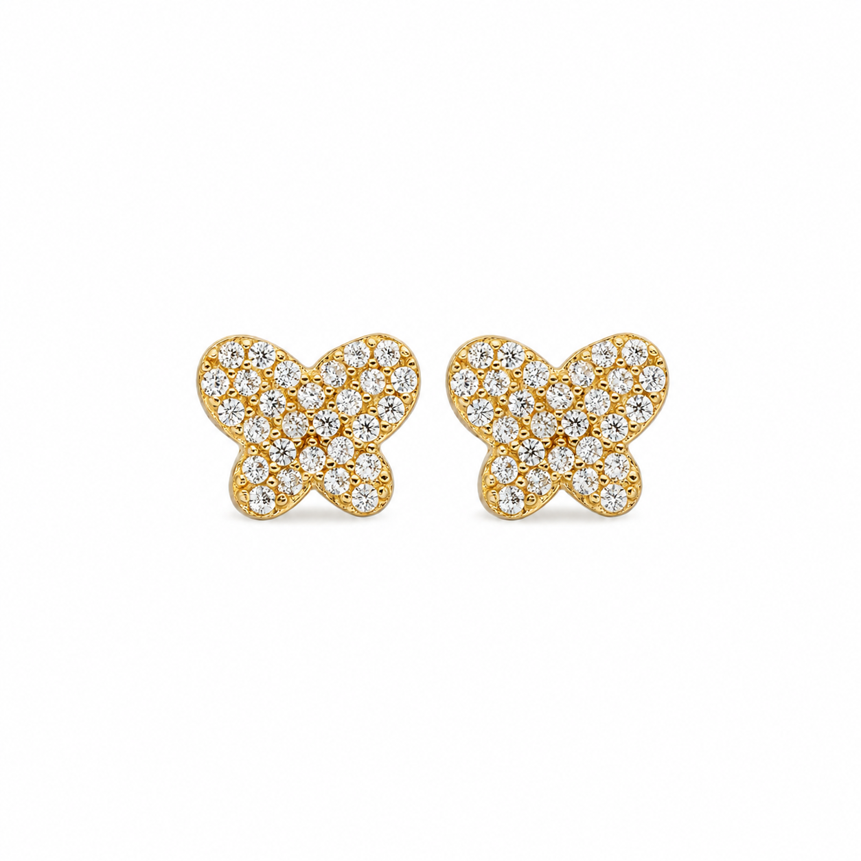 14K Gold | Ohrstecker mit Schmetterling KP0284A