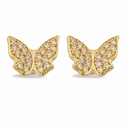 14K Gold | Ohrstecker mit Zirkonia KP0372A