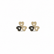14K Gold | Ohrstecker mit Klee KP0361A