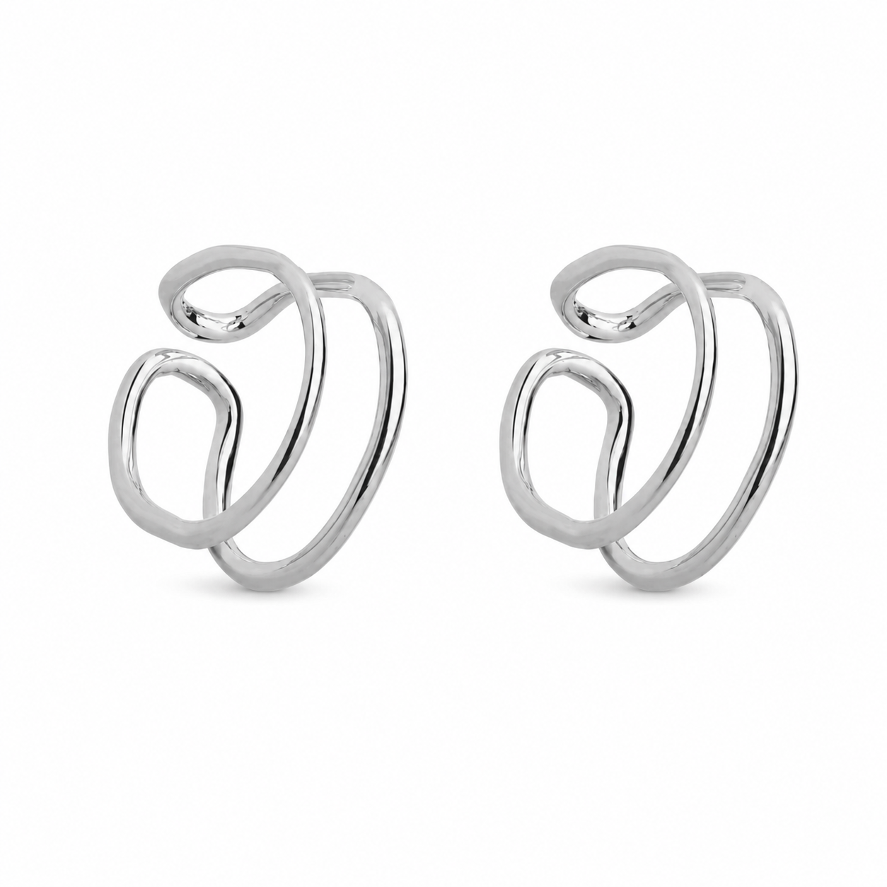 925 Silber |  Ohrringe EARCUFFS XENOX
