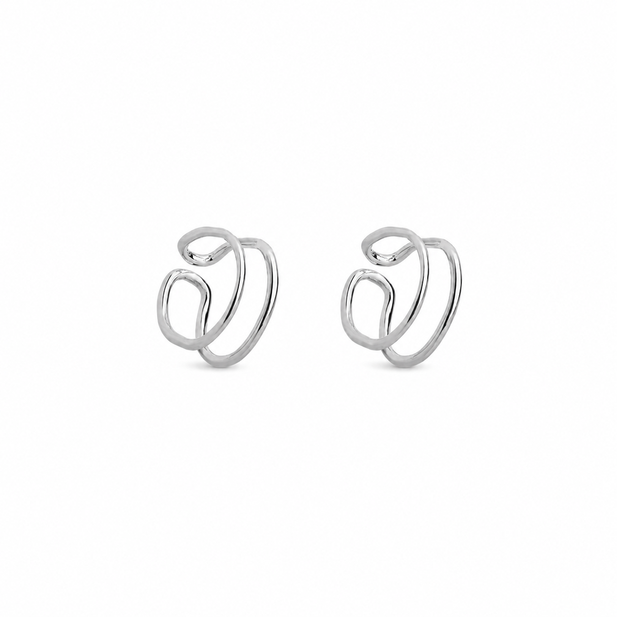 925 Silber |  Ohrringe EARCUFFS XENOX