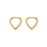 14K Gold | Ohrstecker Herzform O171