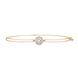 14K Gold | Armband mit Zirkonia AB169