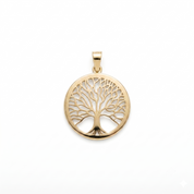 14K Gold | Anhänger Lebensbaum A198
