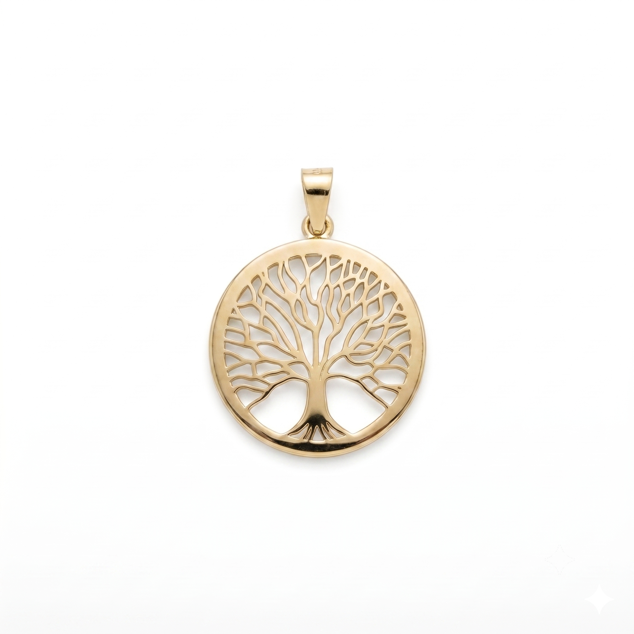 14K Gold | Anhänger Lebensbaum A198