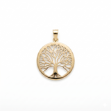 14K Gold | Anhänger Lebensbaum A198