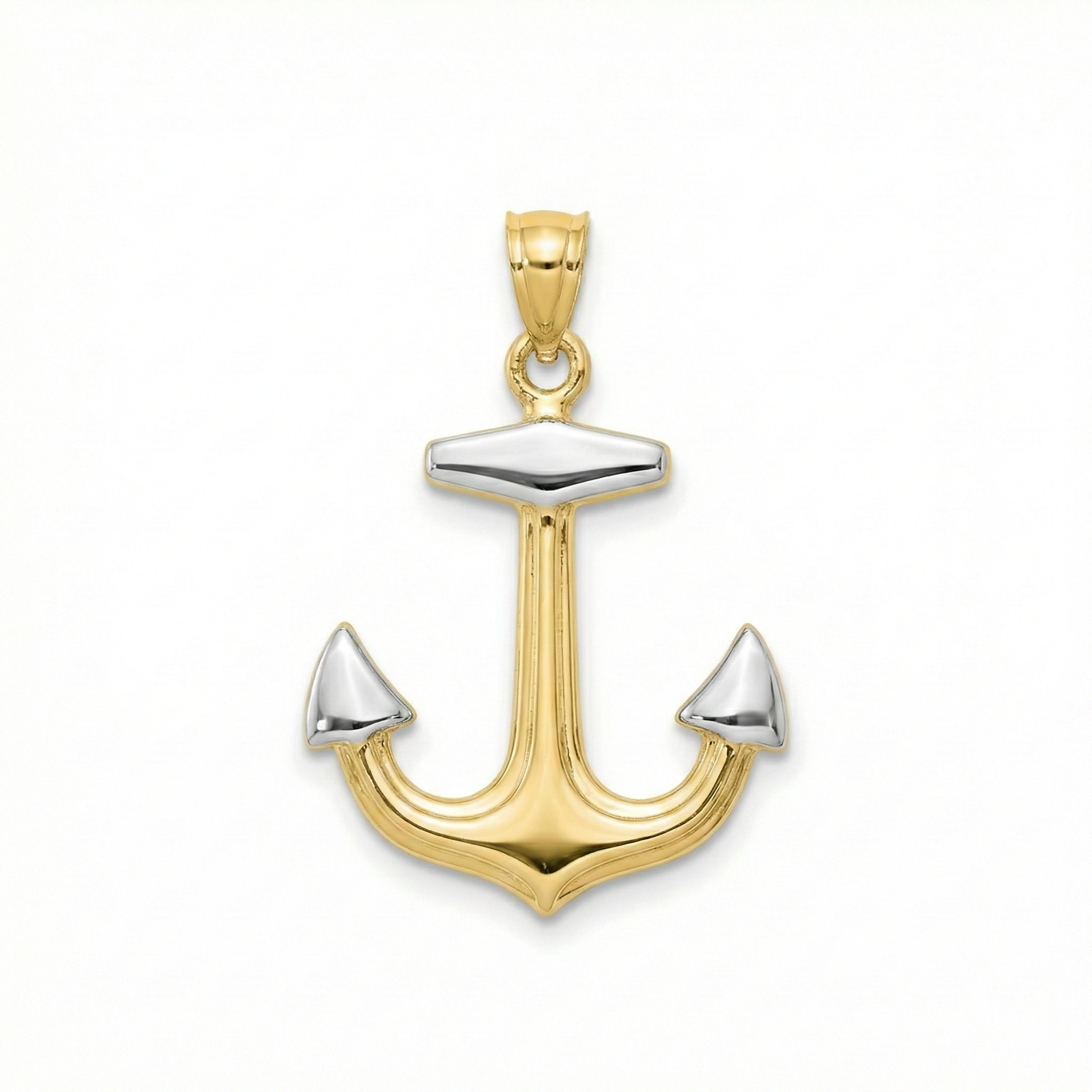 14K Gold | Anhänger Schiffsanker