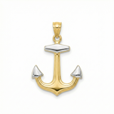 14K Gold | Anhänger Schiffsanker