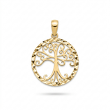 14K Gold | Anhänger Lebensbaum A082