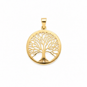 14K Gold | Anhänger Lebensbaum A198