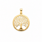 14K Gold | Anhänger Lebensbaum A198