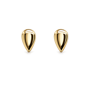 14K Gold | Ohrstecker Tropfenform O110