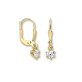 8K Gold | Ohrhänger Zirkonia