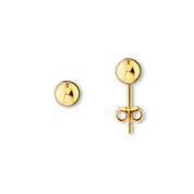 8K Gold | Ohrstecker Kugel Ø 5,0 mm