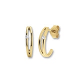 8K Gold | Ohrstecker Zirkonia
