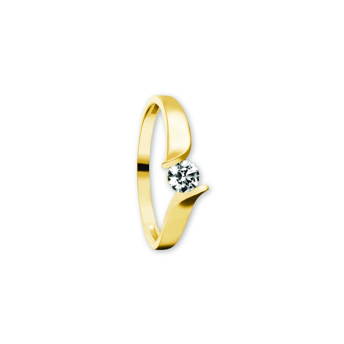 8K Gold | Ring Zirkonia