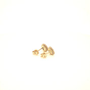 14K Gold | Ohrstecker mit zirkonia