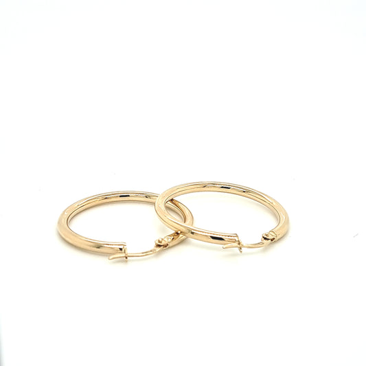 14K Gold | Ohrstecker Creole