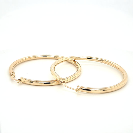 14K Gold | Ohrstecker Creole