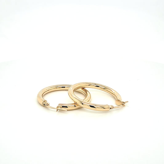 14K Gold | Ohrstecker Creole