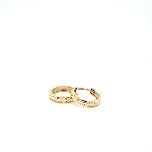 14K Gold | Ohrstecker Creole