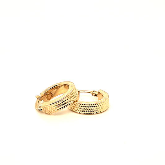 14K Gold | Ohrstecker Creole