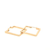 14K Gold | Ohrstecker Viereck