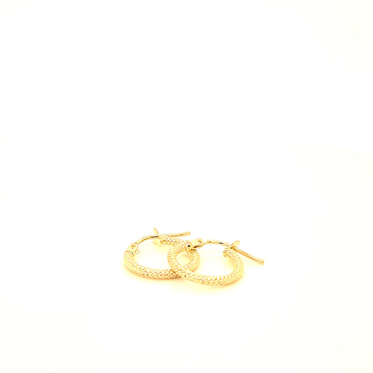 14K Gold | Ohrstecker Creole