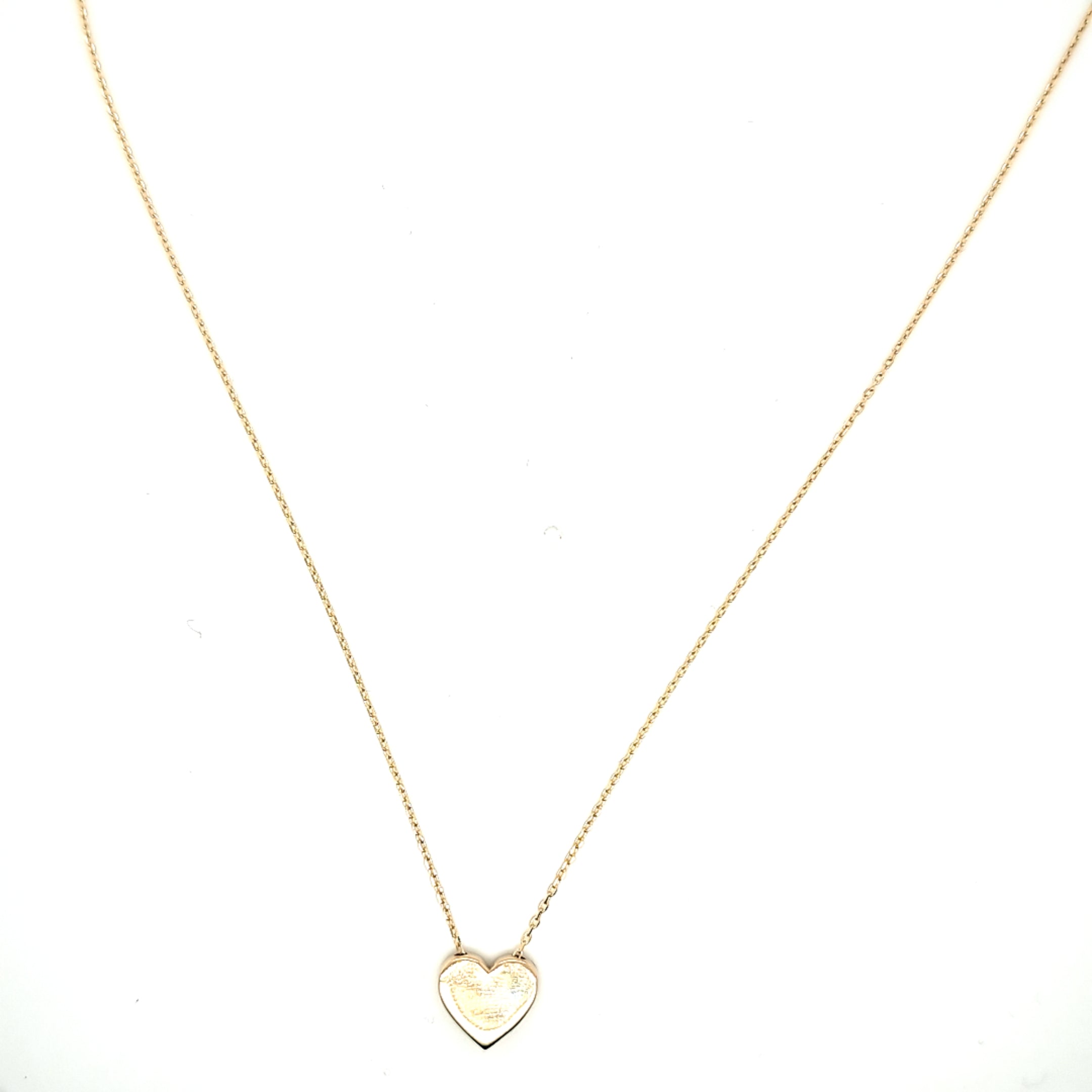 14K Gold | Halskette mit Herz