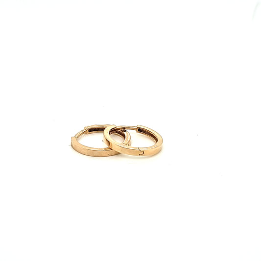 14K Gold | Ohrstecker Creole